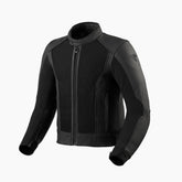 Giacca Ignition 4 H2O, una giacca moto con pelle e rete PWR|Shell. Design urbano e sportivo. Di REV'IT!.